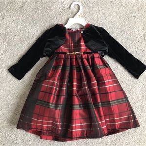 Pippa & Julie Christmas dress 2T